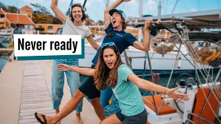 ATLANTIC CROSSING DAY-1:  Feeling the pressure of the last day before departure  #95