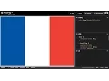 How to Draw the French flag in HTML and CSS3 Flag of France