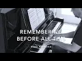 Remembering before all this (Brad Mehldau) - Interprétation de Louis Bergeron