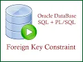 Foreign Key Constraint in Oracle Database How to Create Foreign Key