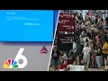 Mass IT outage disrupts flights banks media outlets and companies around the world