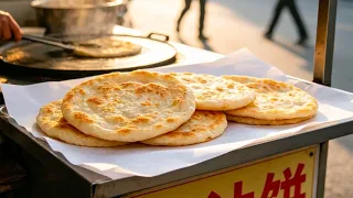 【LIVE】Oil-free pancakes being sold by the roadside are delicious and affordable.