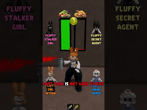 ANIMAL HOSPITAL: HEALTHY FOOD OR FAST FOOD???!!!!🥗🍔  #roblox #rblx #robloxshorts