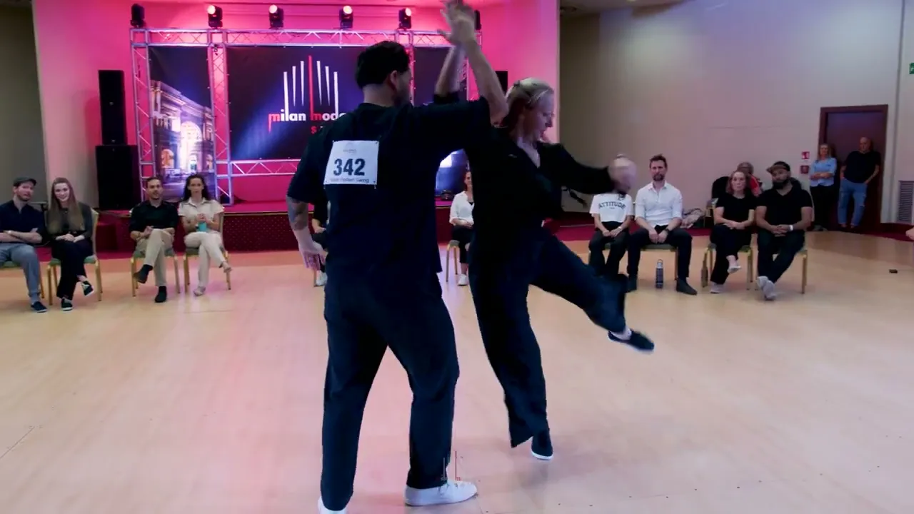 Alejandro Hernandez & Izabela Szewczyk - 5th place Strictly Open Finals - Milan Modern Swing 2024