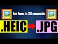 HOW TO CONVERT HEIC TO JPG WINDOWS