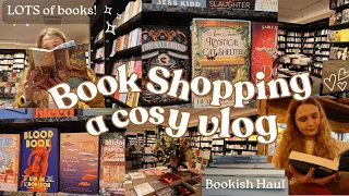 come book shopping with me book shopping haul solo date cafes a cosy bookish vlog