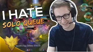 TSM Bjergsen - I HATE SOLO QUEUE ft. Sven & Mike Yeung - Bjergsen Highlights & Funny Moments