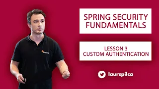 Spring Security Fundamentals - Lesson 3