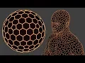 Blender - Hex Pattern On any Model One Click