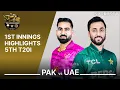 Download Lagu 1st Innings Highlights | Pakistan vs UAE | T20I Tri Nation Series 2025 | Match 5 | ECB | M3Q1K