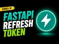 FastAPI Refresh Token JWT Rotation Secure Storage
