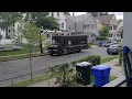 United Parcel Service UPS 2012 Freightliner MT-55G Step Van Engine Start And Takeoff