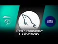 PHP Header Function Tutorial