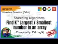 Searching Algorithm - Q A