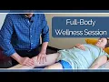 Full body myofascial chiropractic and neuromuscular treatment ASMR