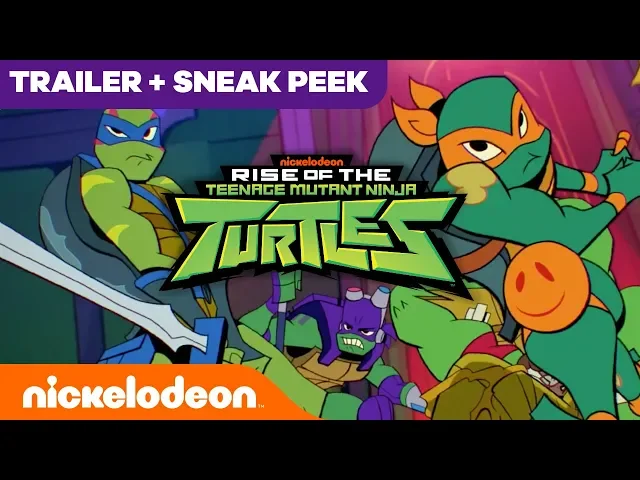 Rise of the Teenage Mutant Ninja Turtles ?️ NEW Series OFFICIAL TRAILER w/ Bonus SNEAK PEEK | Nick