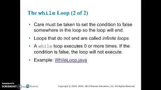 Gaddis Chapter 4 - While Loops