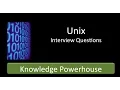 Unix Interview Questions Preparation Course