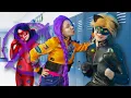 Lagu Rumi is verliefd op Super Cat Noir, Ladybug in tranen! School voor superhelden!