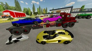 Millionaire loses his Racecars and Monster Trucks to Repo Man Farming Simulator 22