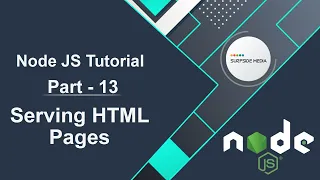 Node JS Tutorial - Serving HTML Pages