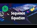 38 - Sequence Equation Implementation Hackerrank Solution Python