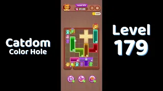 Catdom Color Hole Level 179 Screenshot