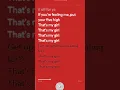 Download Lagu That's my girl sped up