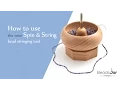 How to use the Beadsmith mini Spin String bead stringing tool