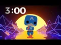 3 Minute Countdown Timer - Hero Dance