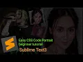 TEXT PORTRAIT EFFECTS Easy way to make html CSS portrait effects
