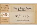 How to Convert Recipes Using a Conversion Factor Easy Cooking Tips