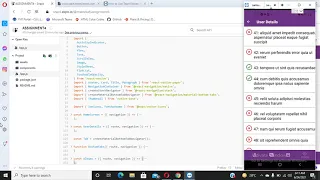 REACT NATIVE REACT NATIVE NAVIGATION WITH API CALL