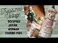 My Vintage Knickknacks Occupied Japan Fairing Pigs Collecting