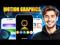 Motion Graphics Editing on Mobile Full Course Part 1