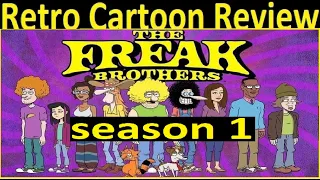 retro cartoon review the freak brothers season 1