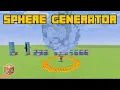 How To Make Sphere Generator In Minecraft Command Tutorial