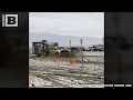 ESCAPE FROM BURNING MAN Vehicles Slip Slide Out of Muddy Campgrounds
