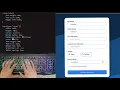 ASMR Programming - Coding Simple Sign Up Form
