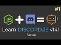 Discord js v14 Tutorial Only slash commands Part 1 - Set the bot up
