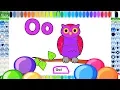 Free Printable owl coloring page for kids to print and color Homeschool Curriculum Letter O Colo