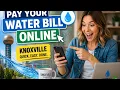 How to pay your water bill online in Knoxville