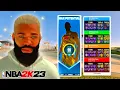 The FASTEST 99 OVERALL GLITCH in NBA 2K23 BEST 99 METHOD on NBA2K23 SEASON 5