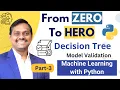 ML with Python Zero to Hero 6 Part 3 Decision Tree Venkat Reddy AI Classes