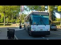 Front POV CoachUSA Shortline Route 900 Mahwah to New York via SR-17 onboard a 2017 MCI D4500CT
