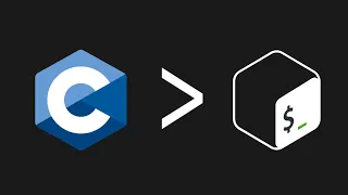 Using C instead of Bash