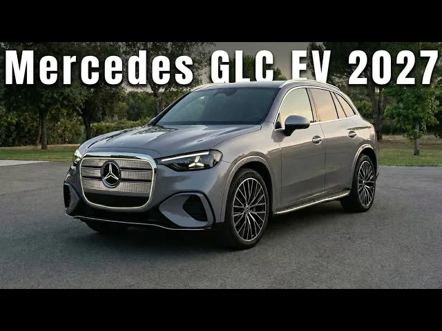 2027 Mercedes-Benz GLC EV Debuts With 483 HP and a Mind-Blowing 39-Inch Hyperscreen