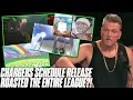 Pat McAfee Breaks Down The Chargers SAVAGE Schedule Release ROASTED THE WHOLE LEAGUE