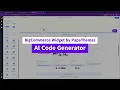 AI HTML Widget for BigCommerce Turn Design Mockups Into Code in Minutes No Coding
