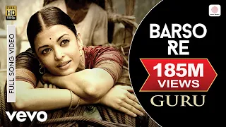 a r rahman barso re best video guru aishwarya rai shreya ghoshal uday mazumdar